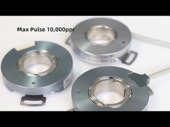 Rotary Optical Incremental Encoder Through Hole IP65 Stainless Steel