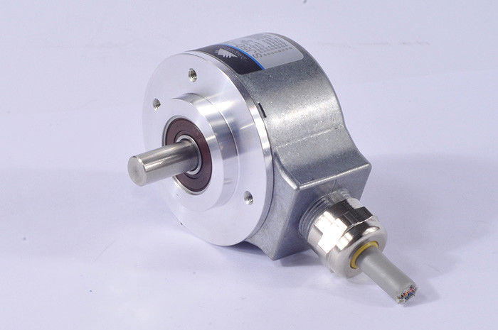 SJ50 Parallel Output Solid Shaft Absolute Rotary Encoder  NPN PNP Output