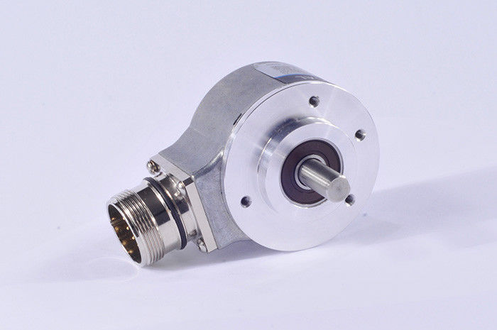 SJ50 Parallel Output Solid Shaft Absolute Rotary Encoder  NPN PNP Output